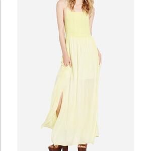 Somedays Lovin Dress Kicking Dust Yellow Maxi
